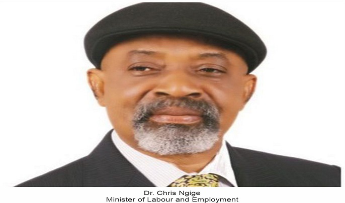 MInister of Labour, Dr CHris Ngige
