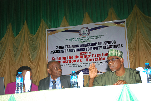 ANUPA Holds Workshop for SARS Deputy Directors on University Administration