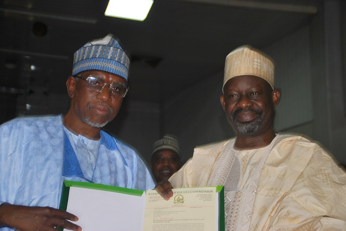 NUC recognises New Gombe State University of Science and Technology, Kumo