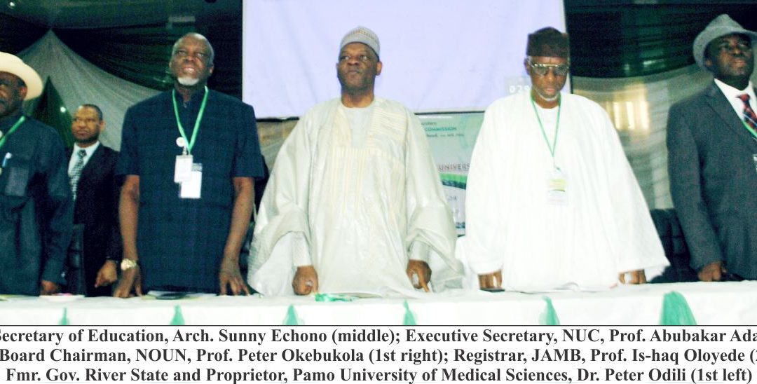 NUC Holds Maiden National Summit on Private Universities
