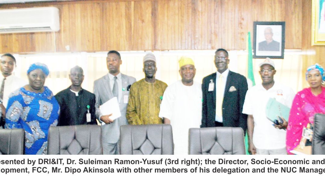 FCC Dept. Pays Advocacy Visit to NUC