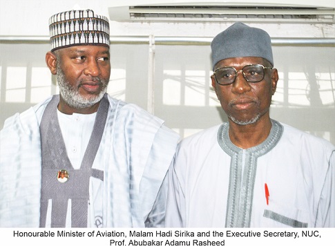 Sirika Present Concept Note on Aerospace, Aviation Varsity to NUC