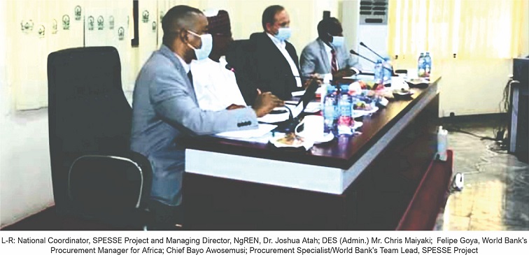NUC, Other Implementing Agencies Interact with World Bank SPESSE Mission
