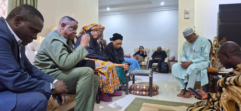 Condolence visit to Audu Ogbe