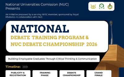 National Debate Training Program Takes Off with 73 Universities Across Nigeria